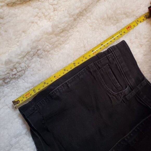 Hollister High Rise Short Shorts Black Denim Women's Size 5 / 27 - Picture 11 of 13